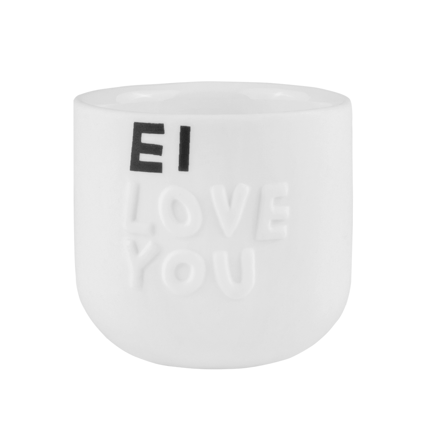 Eierbecher "Ei love you" von Räder