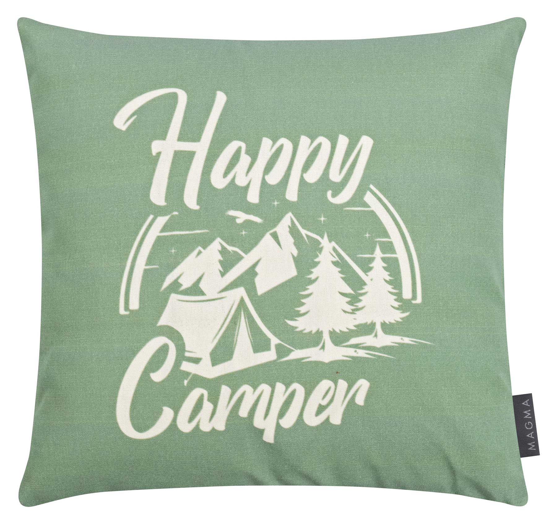 Kissenhülle CAMPING " Happy Camper" 40 x40 cm, Outdoorkollektion Kissenhülle CAMPING " Happy Camper" 40 x40 cm, Outdoorkollektion