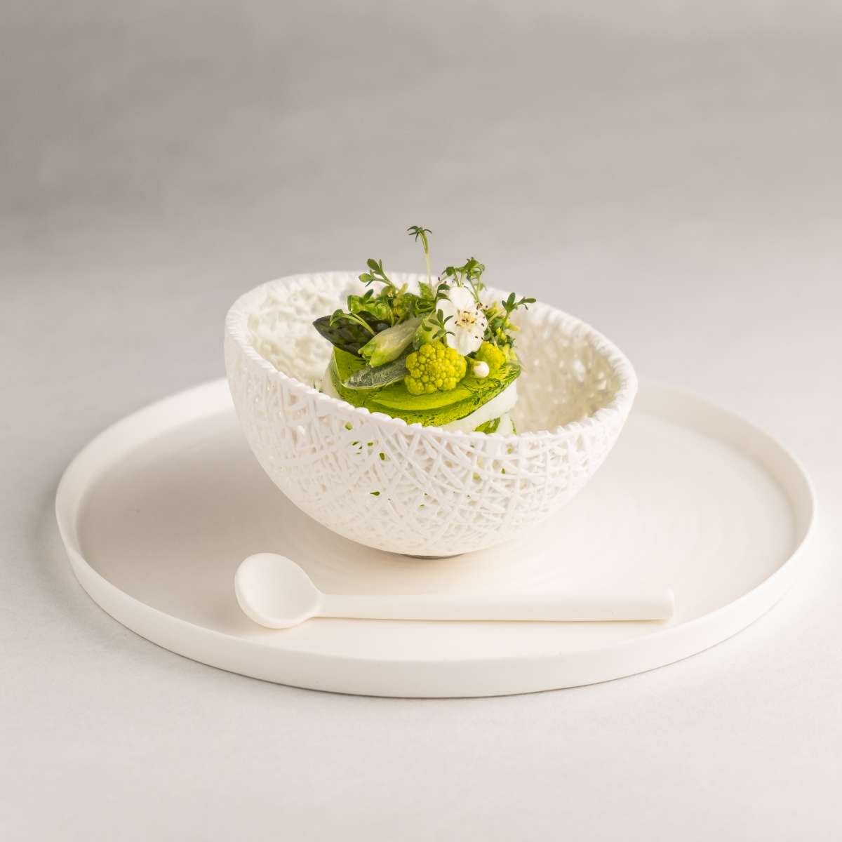 KLATT OBJECTS NEST Schale Bone China, ca. 10,5 cm