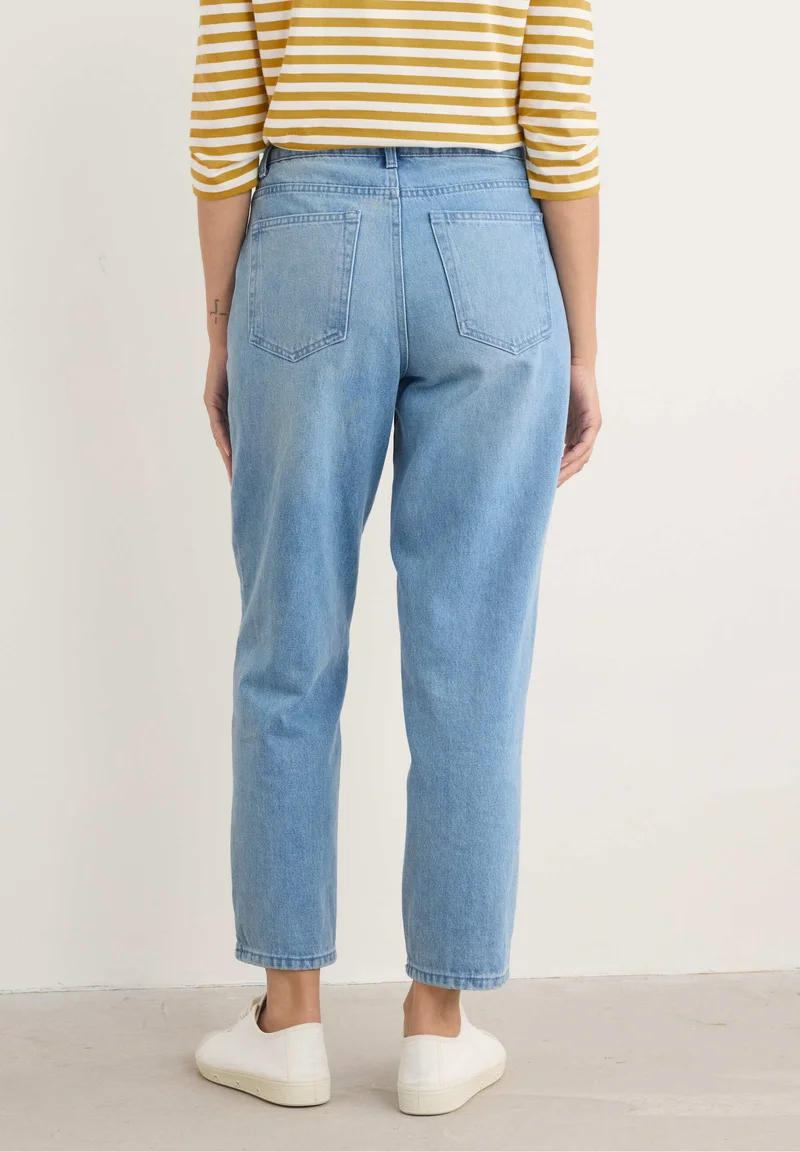 % SEASALT CORNWALL Towan Jean-Light Wash High Twist