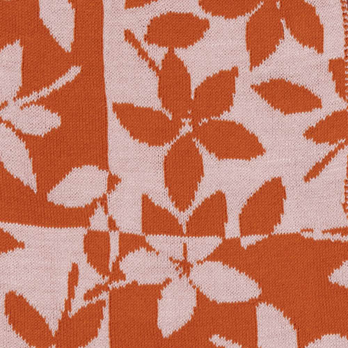 McKernan Schal "ECHO" PINK NECTAR,  ca. 28 x 170 cm , 62% Baumwolle 38% Leinen, Sommerschal , Orange-Rosa
