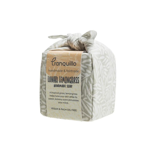 Seife LUNARI LEMONGRASS, 120 g, Fair Trade zertifiziert