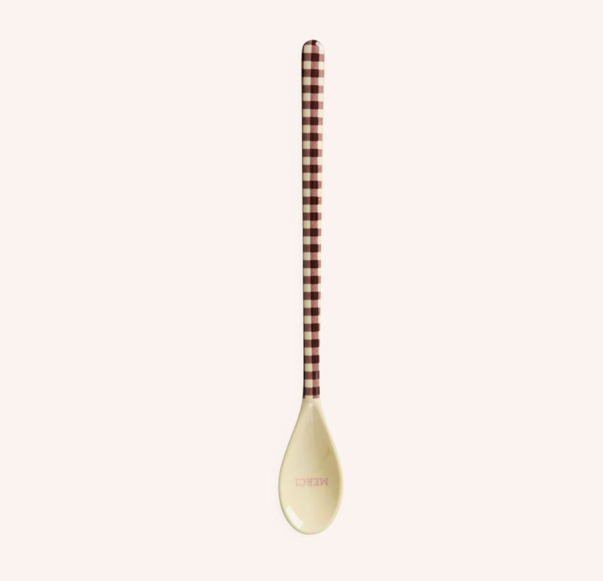 Rice Melamin Latte-Löffel - Schokoladenbraun - Check Me Out