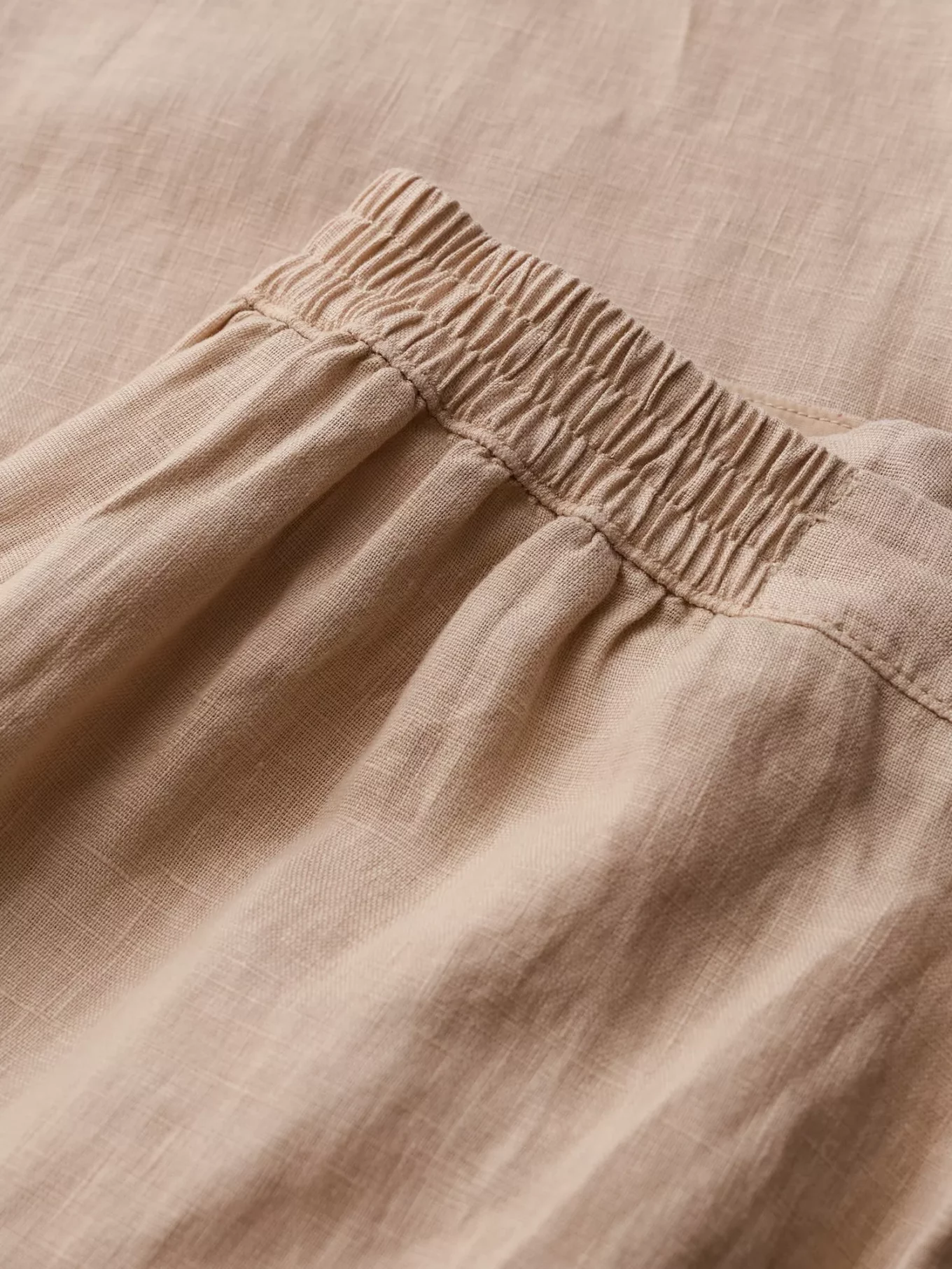 % SEASALT CORNWALL Merrivale Leinenhose Culottes, Farbe: Whelk