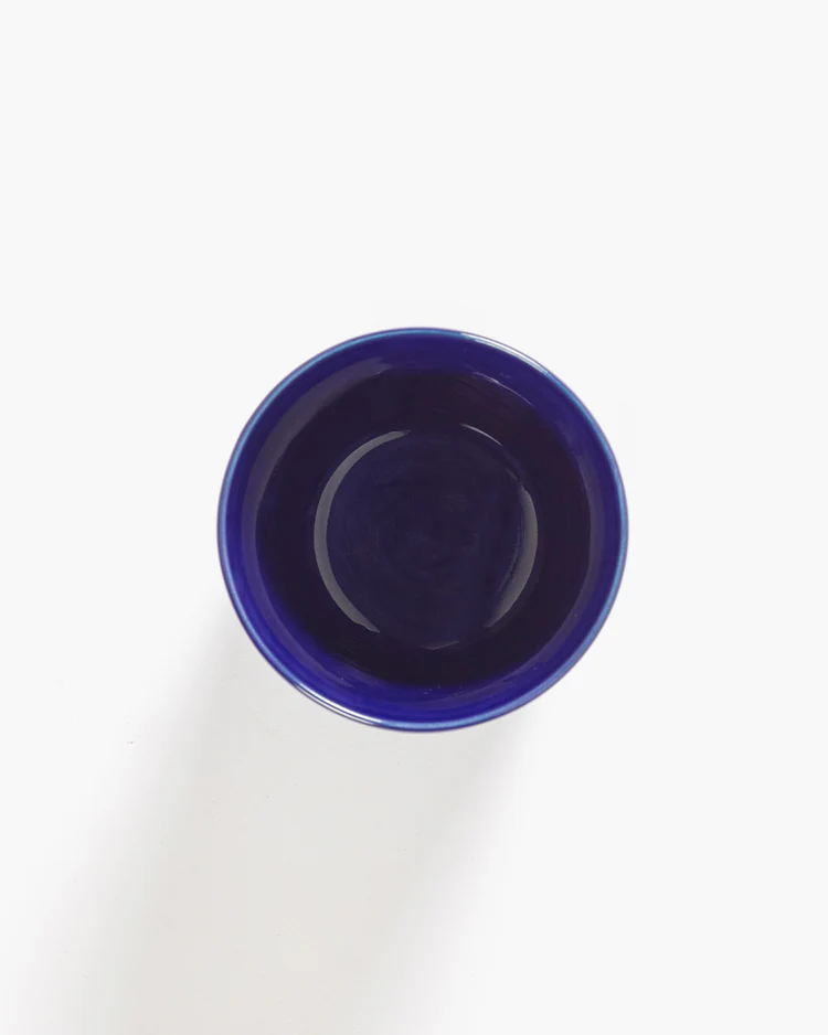 Ottolenghi Teetasse 33cl dunkelblau - weisse Streifen Feast