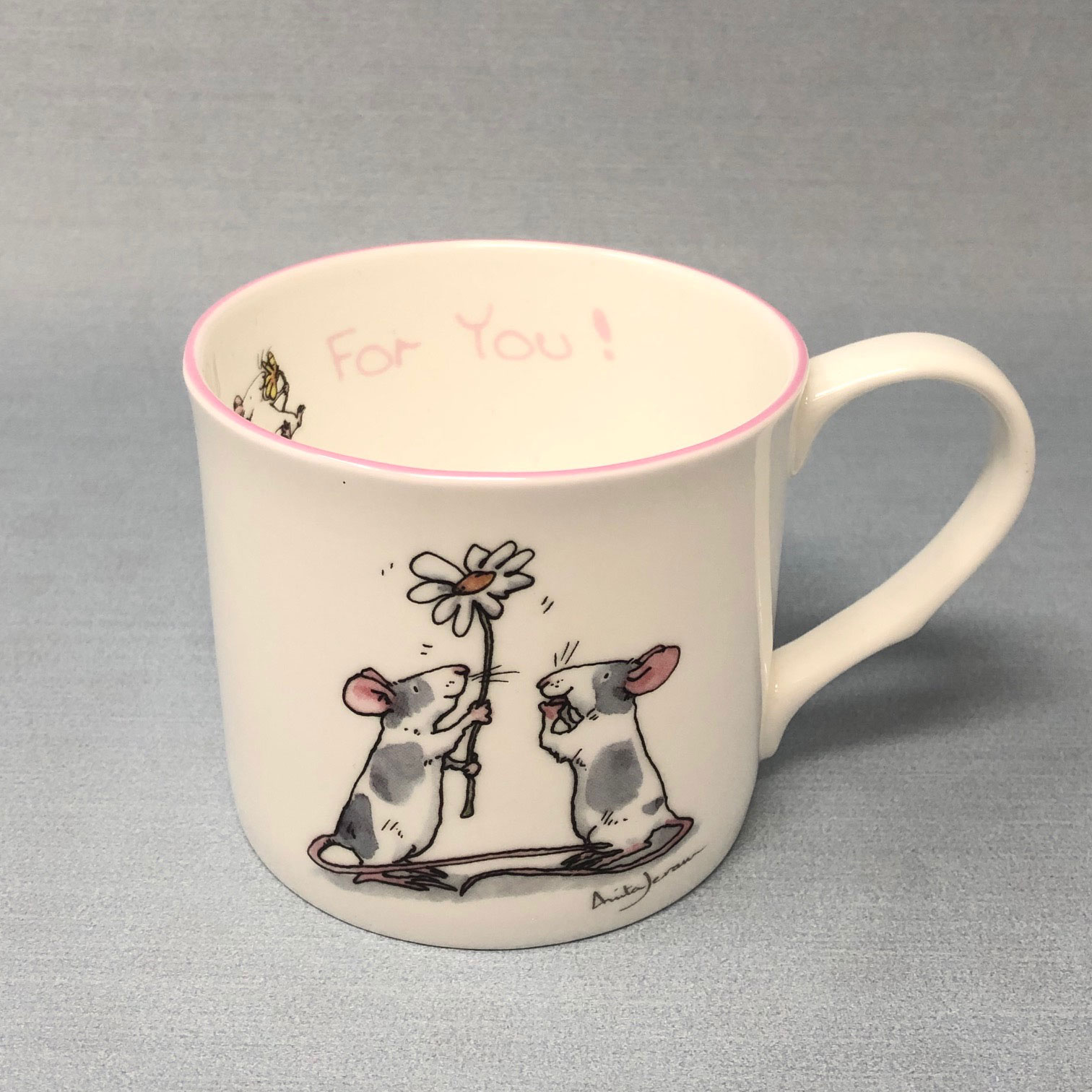 Two Bad Mice Becher med "For You", 300 ml by Anita Jeram