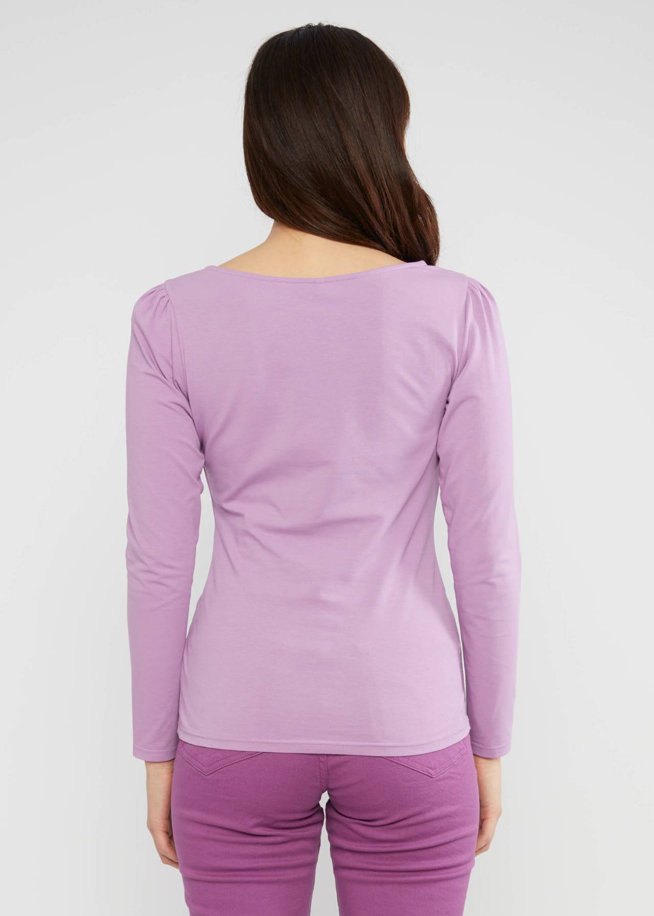 % Longsleeve Oh Marine, dusty but charming violet