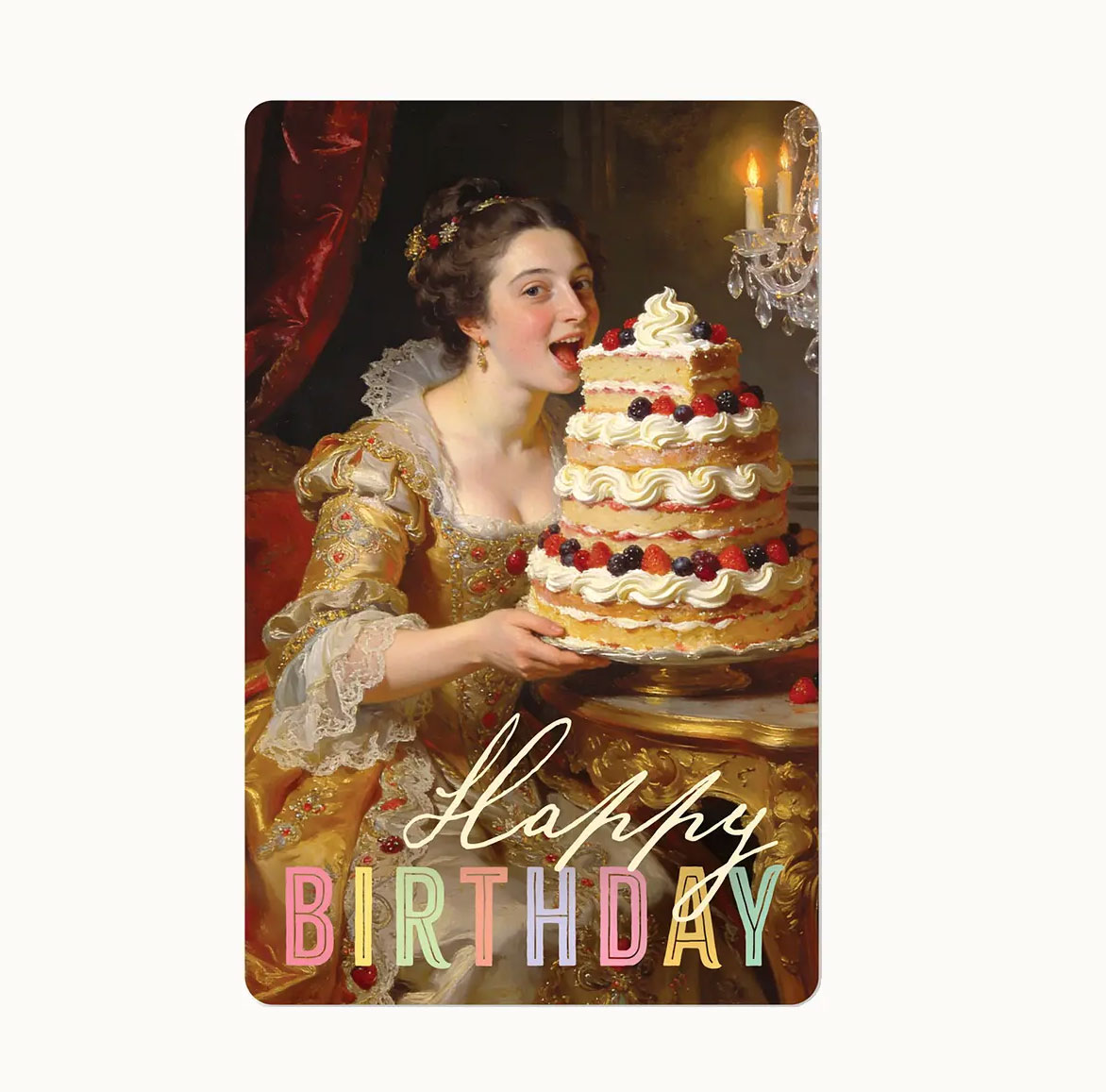 Lunacard Postkarte Happy Birthday