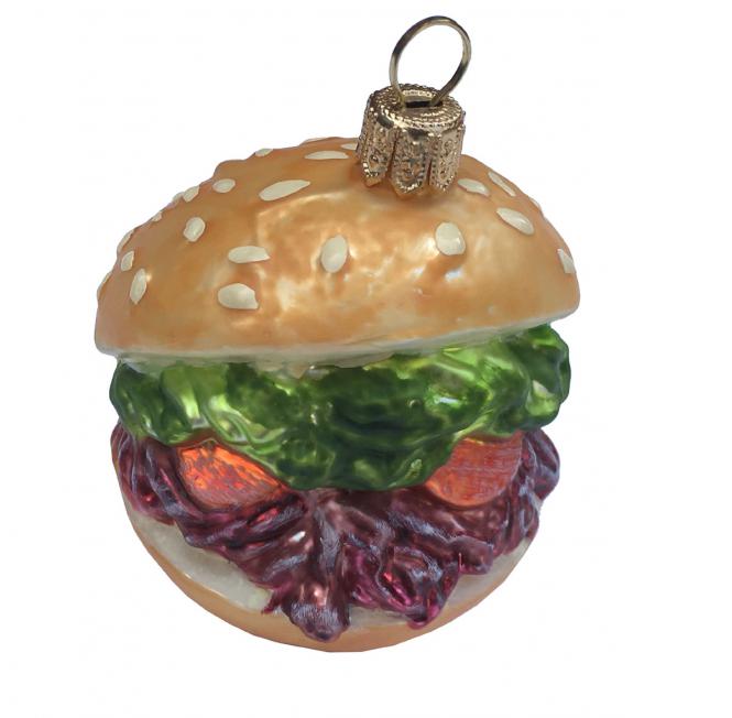 Christbaumkugel Hamburger / Pulled Pork