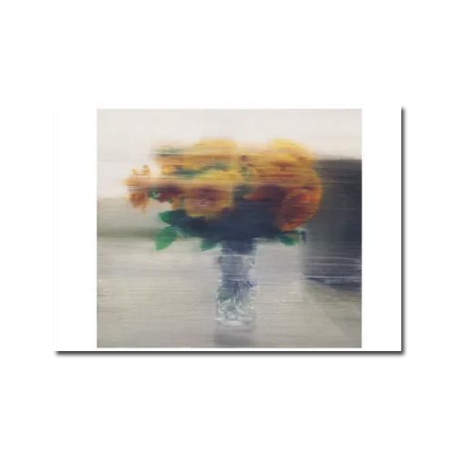 Gerhard Richter Postkarte "Rosen, 1994 "    Kunst