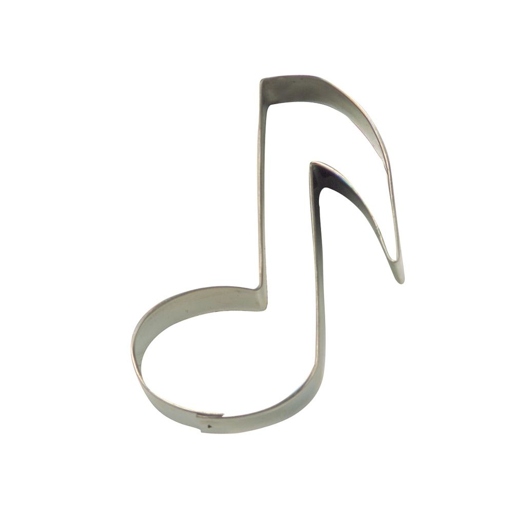 Ausstecherle Note Edelstahl 7,5 cm  von Städter, Prägeausstecher  