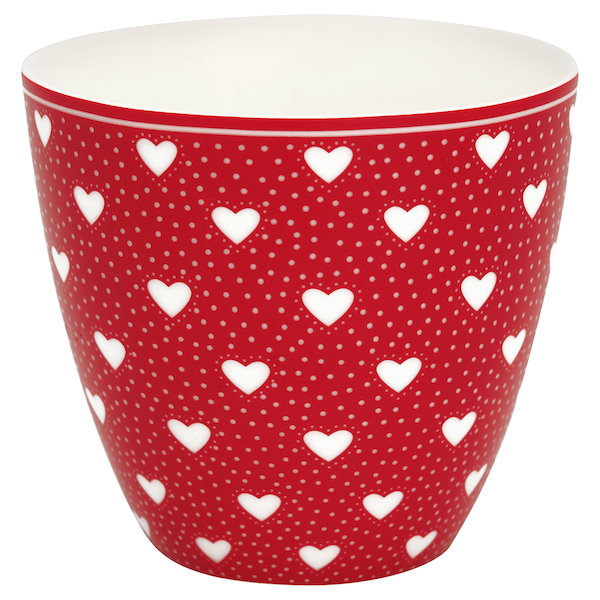 GreenGate Latte cup Penny red GreenGate Latte cup Penny red