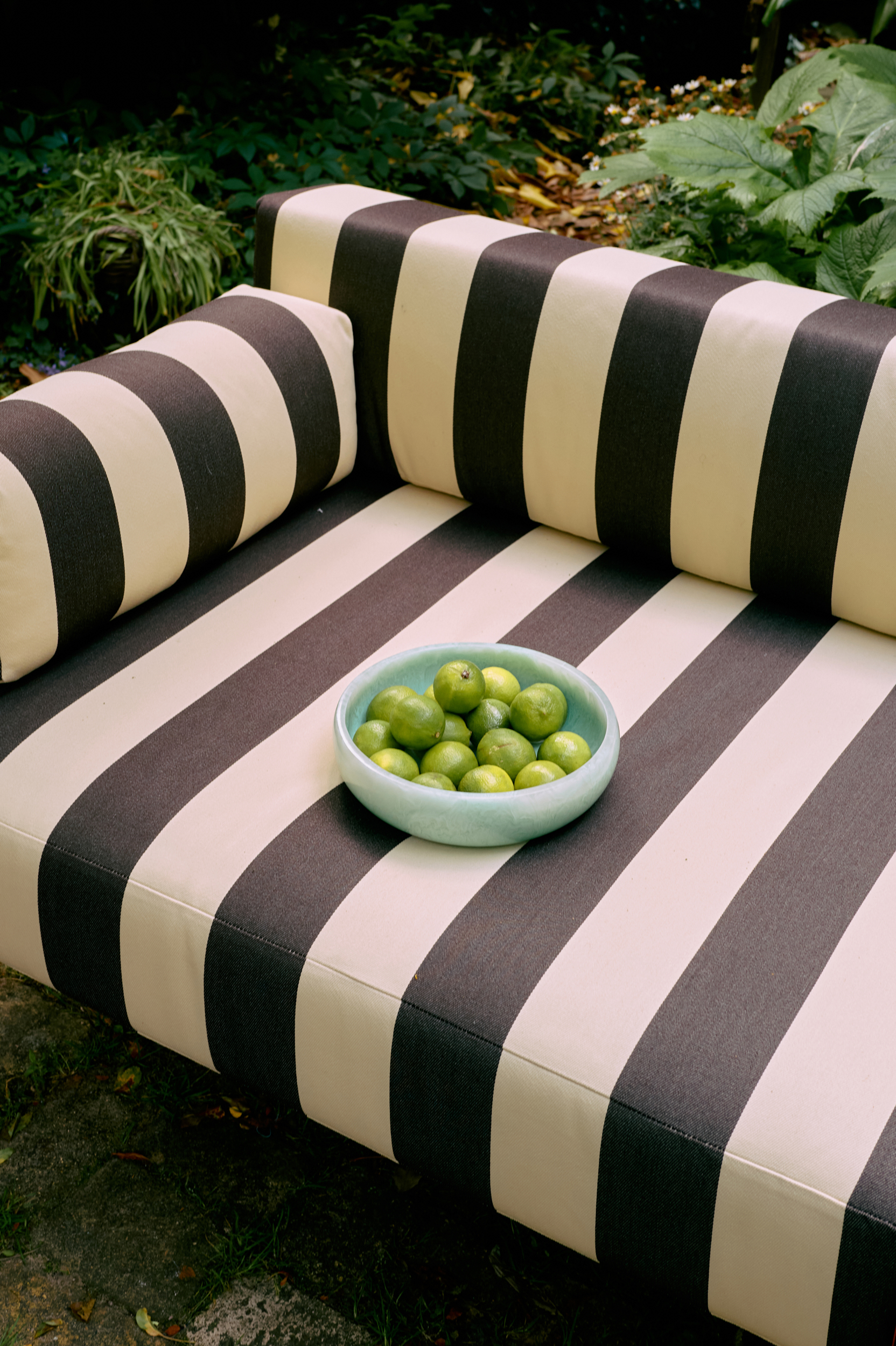 HKliving Salatschüssel/Salad bowl, mint, D. ca. 26 cm, Kunstharz