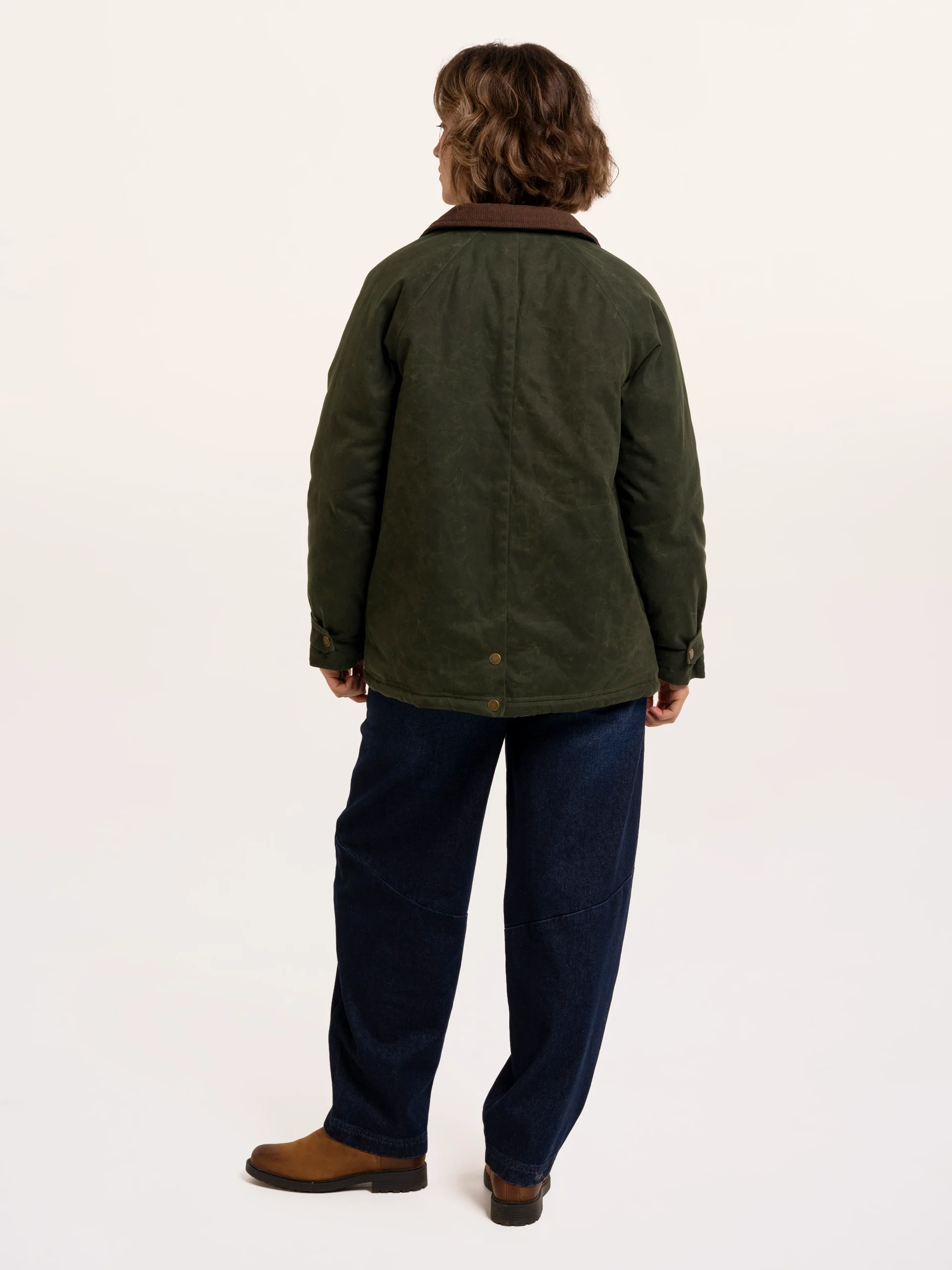 BRAKEBURN Jacke Pear Cord Collar Barn Jacket