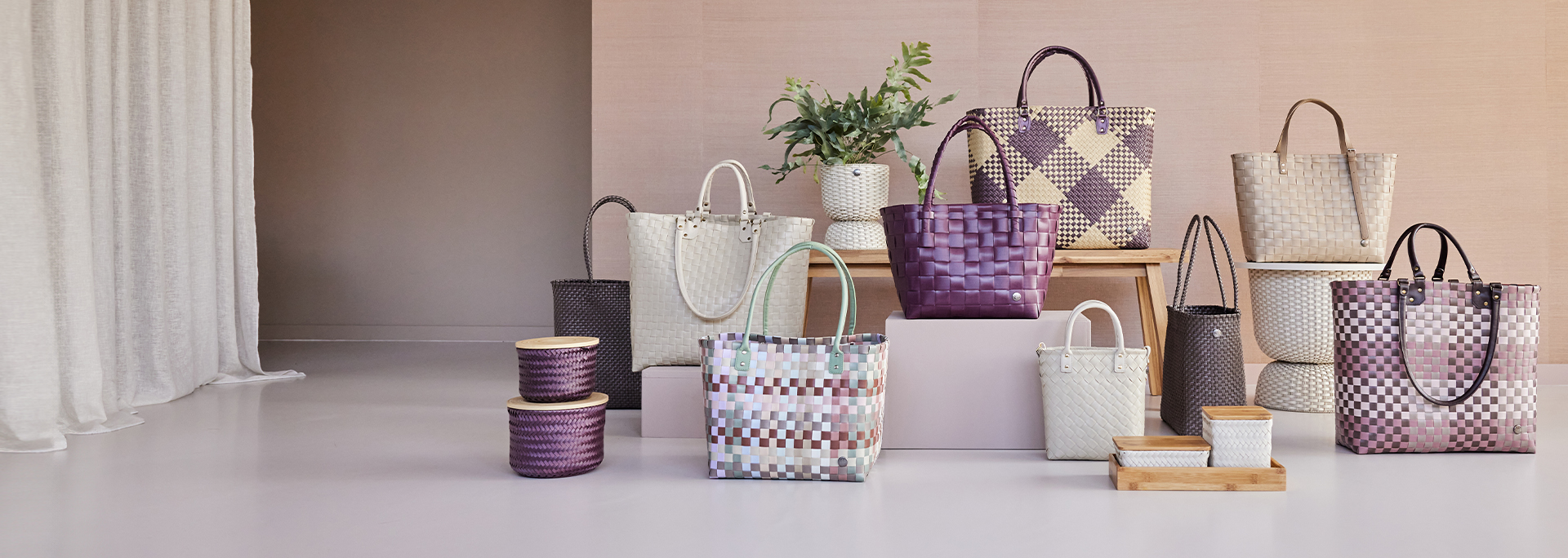 Handed By AVENUE Shopper, Farbe: taupe