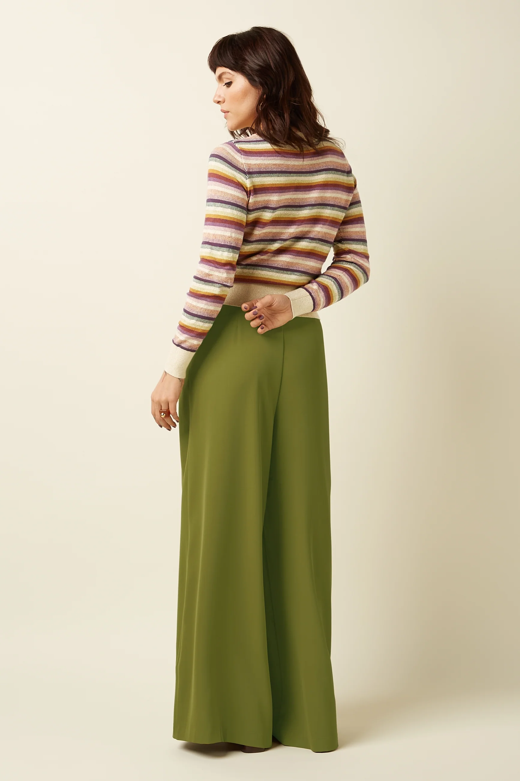 King Louie Agnes Top Mercury, Farbe Cream - Mercury