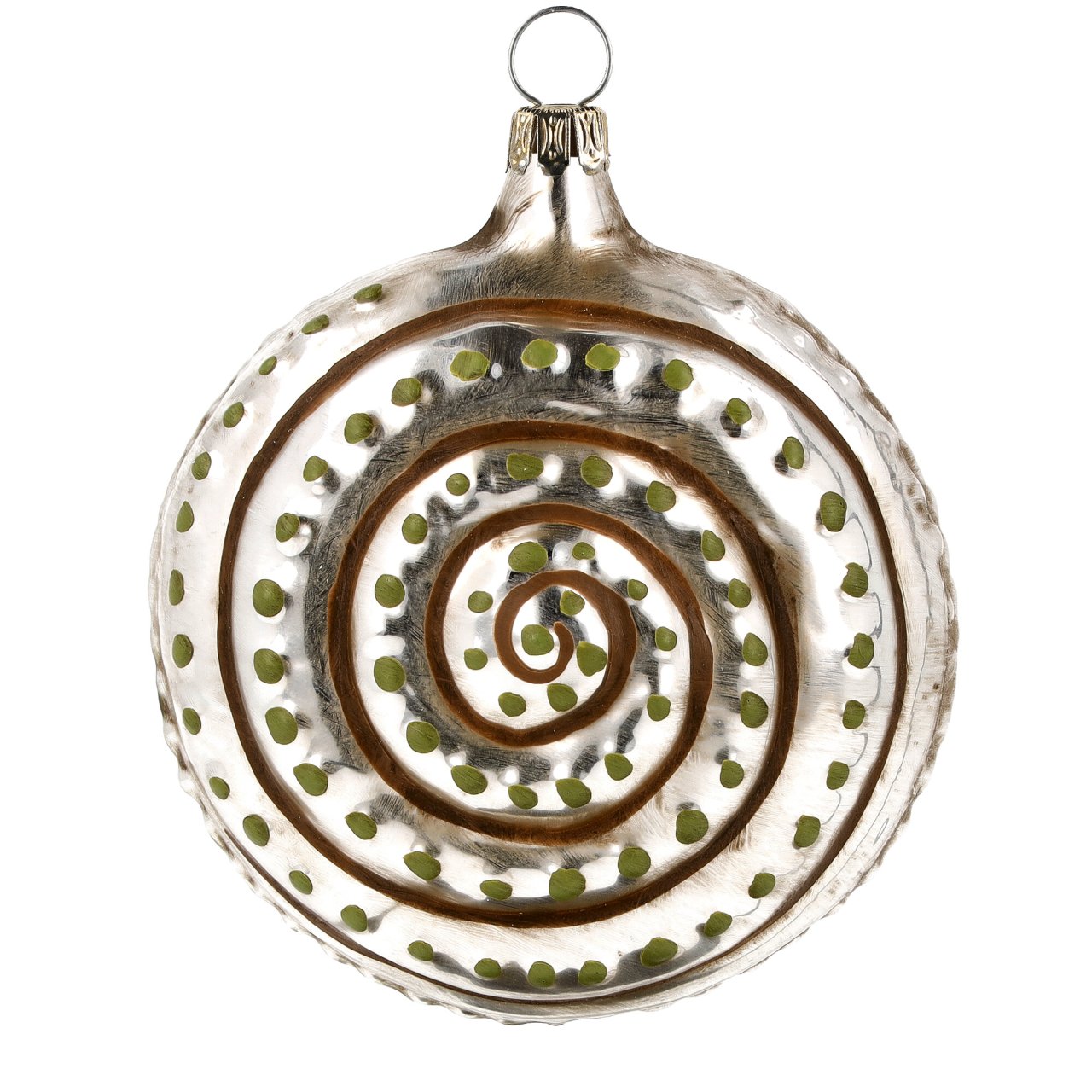 Nostalgie Christbaumkugel "Hirsch" (patiniert von Marolin)