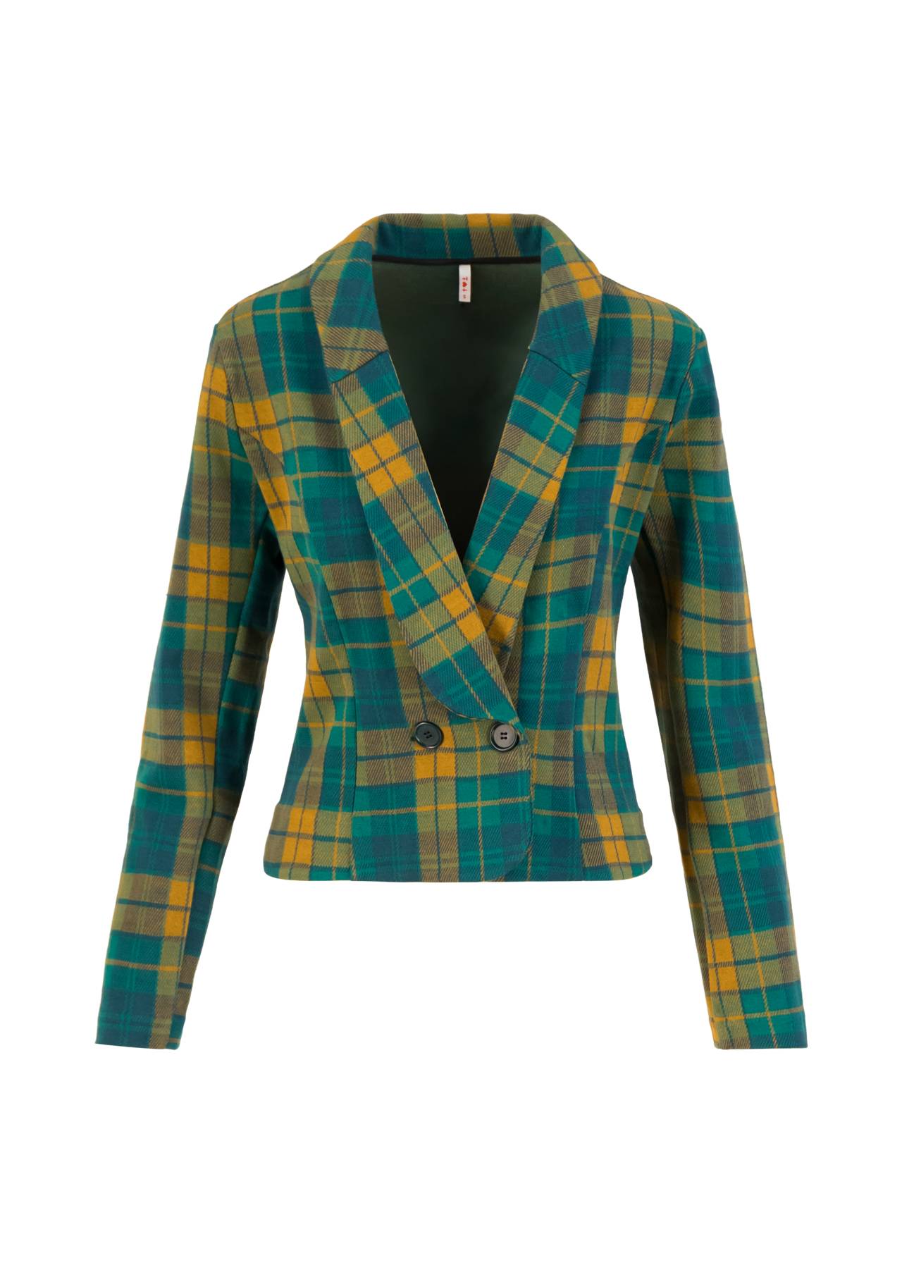 Blutsgeschwister Blazer Tailored Threads, classy sassy check