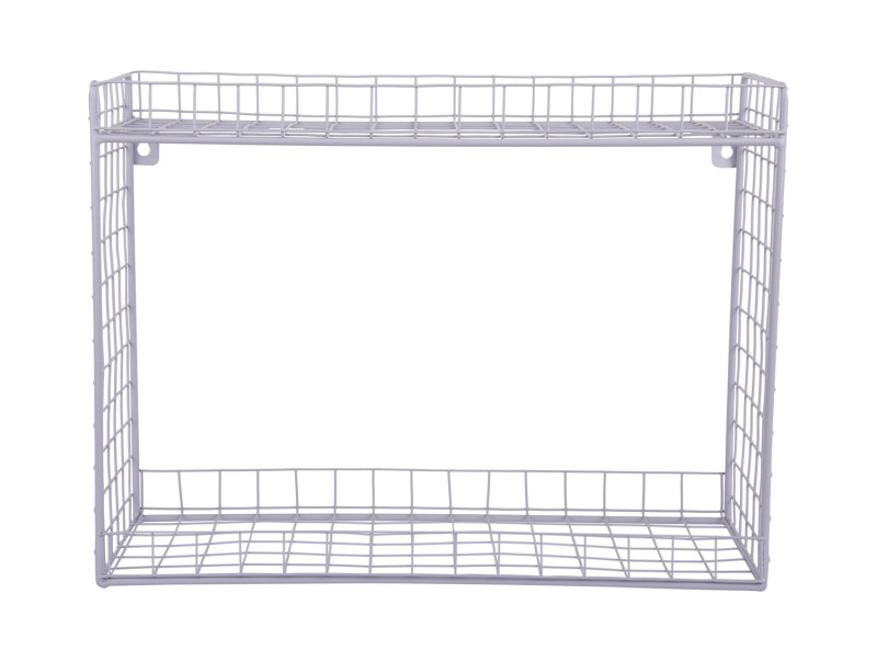 Wall Rack Reja Double Layer,  Soft purple, ca.30 x 15 cm 