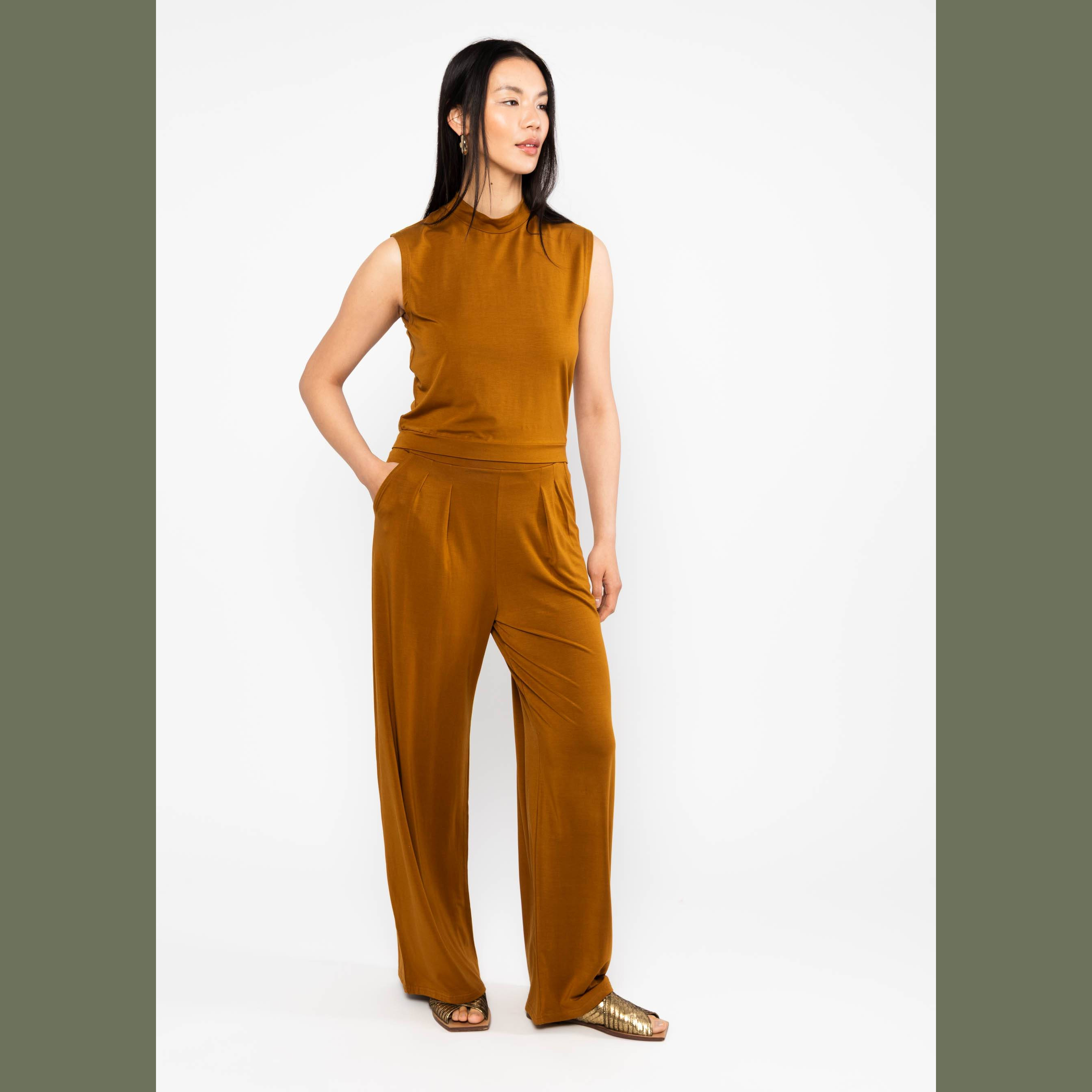 BlutsgeschwisterSommerhose Dressed for Success - strong ochre