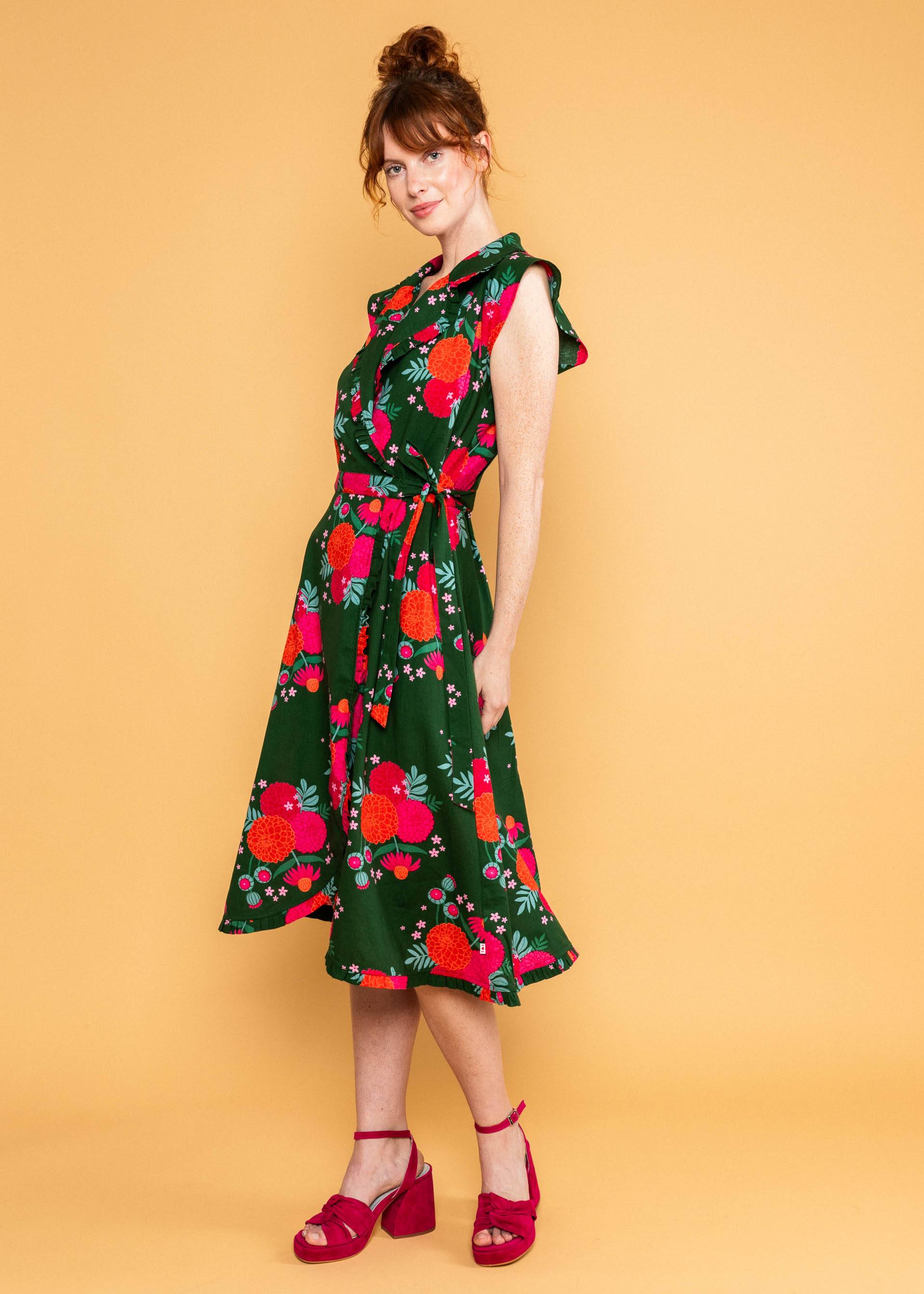 Blutsgeschwister Blusenkleid That's Amore - blooming soft flowers