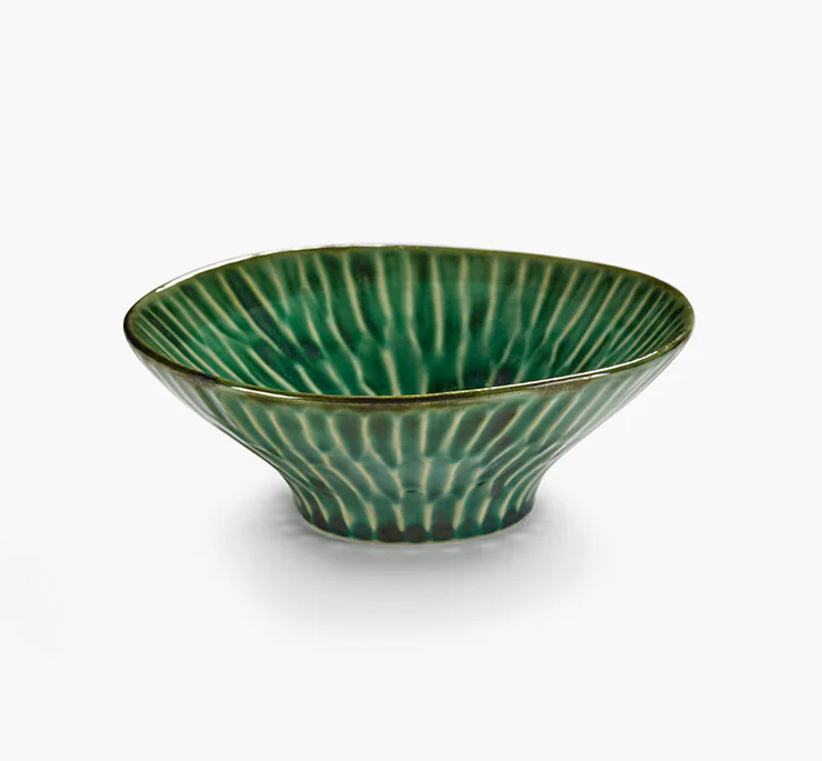  Verde Lanza SUPPENSCHÜSSEL grün von Pascale Naessens, D. ca. 17 cm 