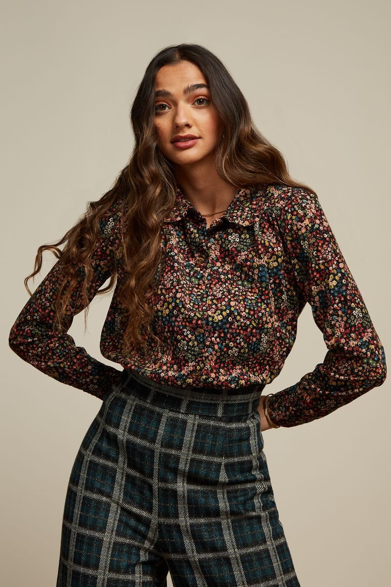 King Louie Sophia Blouse Stage, Farbe: Black King Louie Sophia Blouse Stage, Farbe: Black