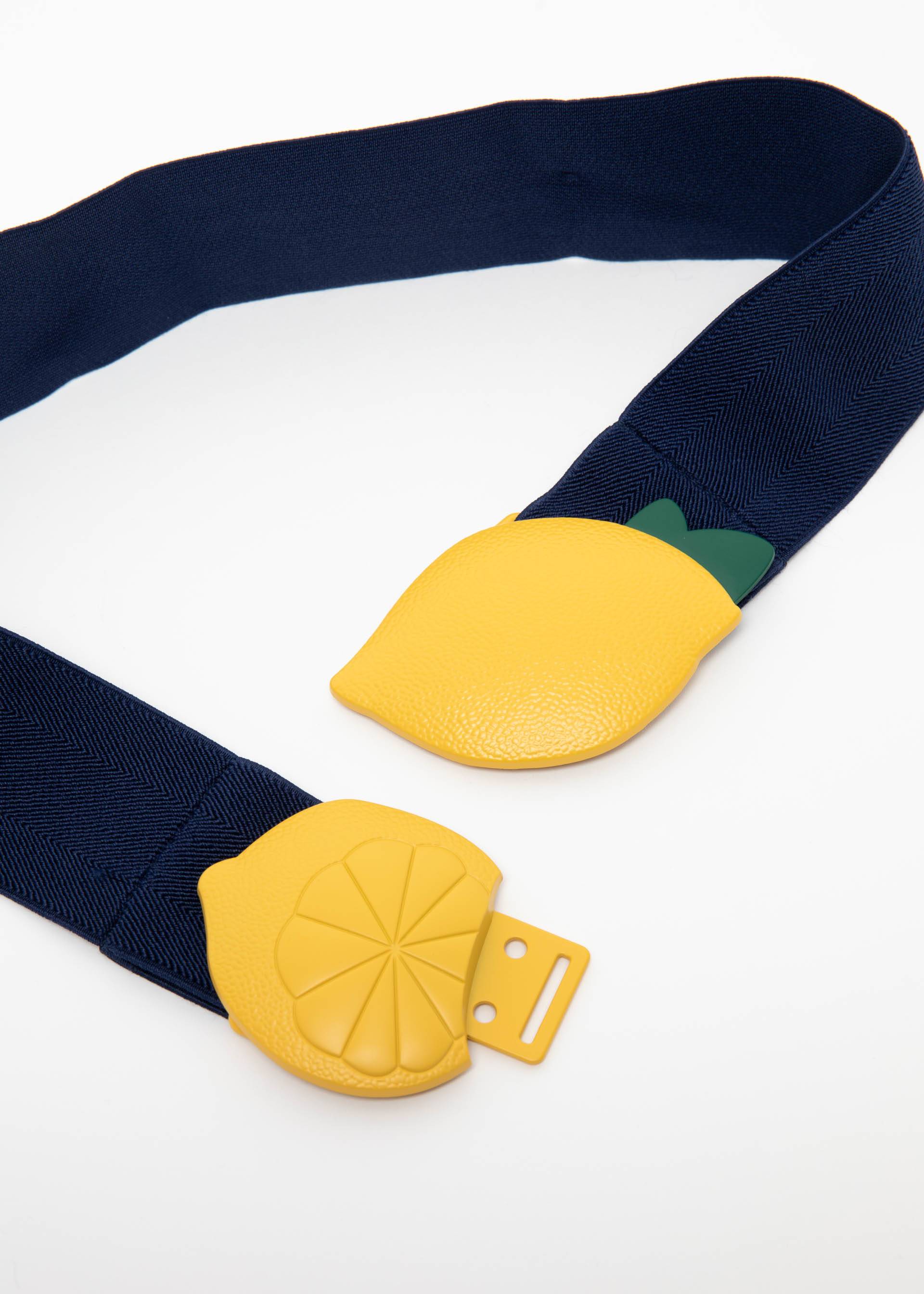 Blutsgeschwister  Taillengürtel Limonello Love - blue belt, Zitronen, Gürtel