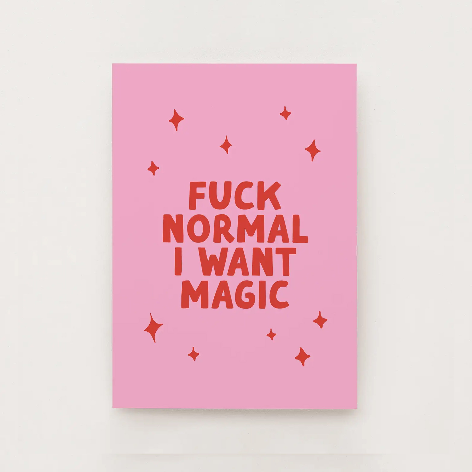 Falene Postkarte Fuck Normal von Falene
