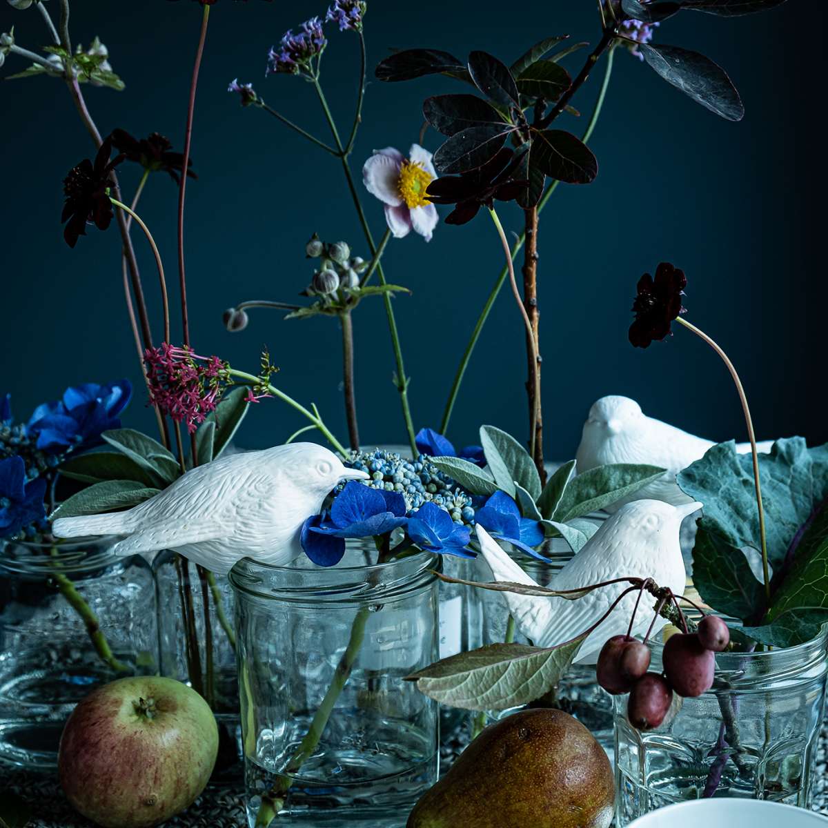 KLATT OBJECTS AMSEL Deko-Objekt Vogel, schwarz, Höhe ca. 10 cm   