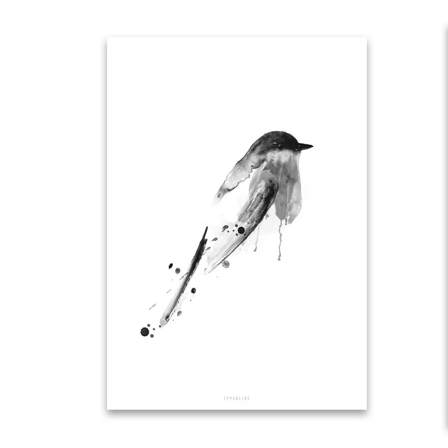 Typealive Postkarte "Birdy No. 3"   Vogel