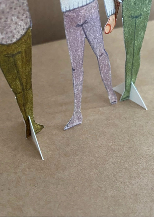 Tall Hat Tales Bastelset Nr. 2 "Die Elfenkinder" aus Papier von Tall Hat Tales aus Dänemark