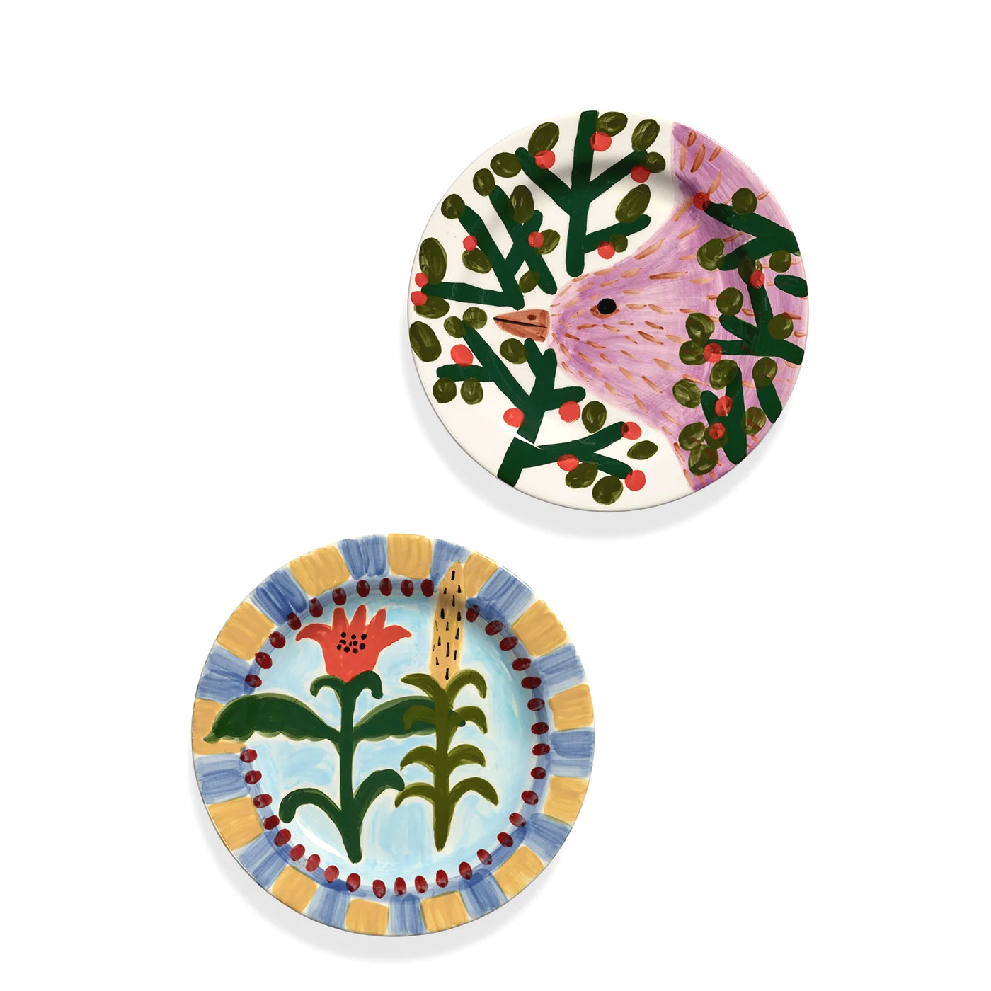 Santiago de Borja Speiseteller Jane January 01, 2er Set,  Kollektion Santiago de Borja Tableware von Shurleey