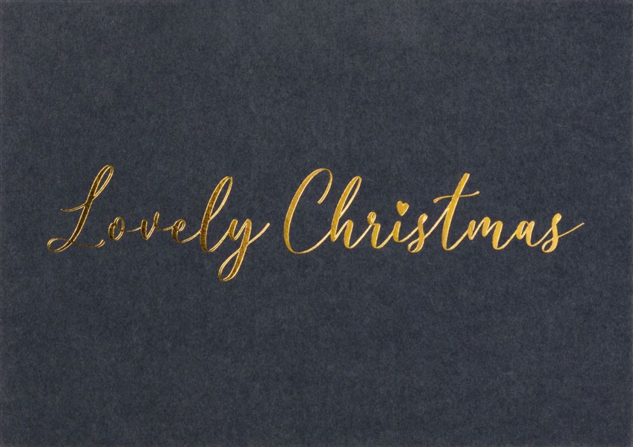 Räder Weihnachtswunschkarte "Lovely Christmas"