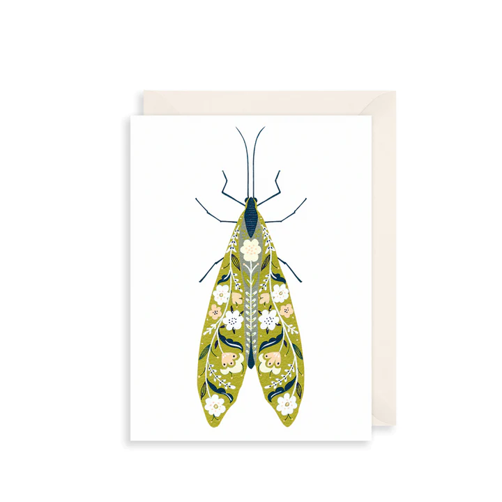 Doppelkarte klein "Insekt"  von The Art File, PN09