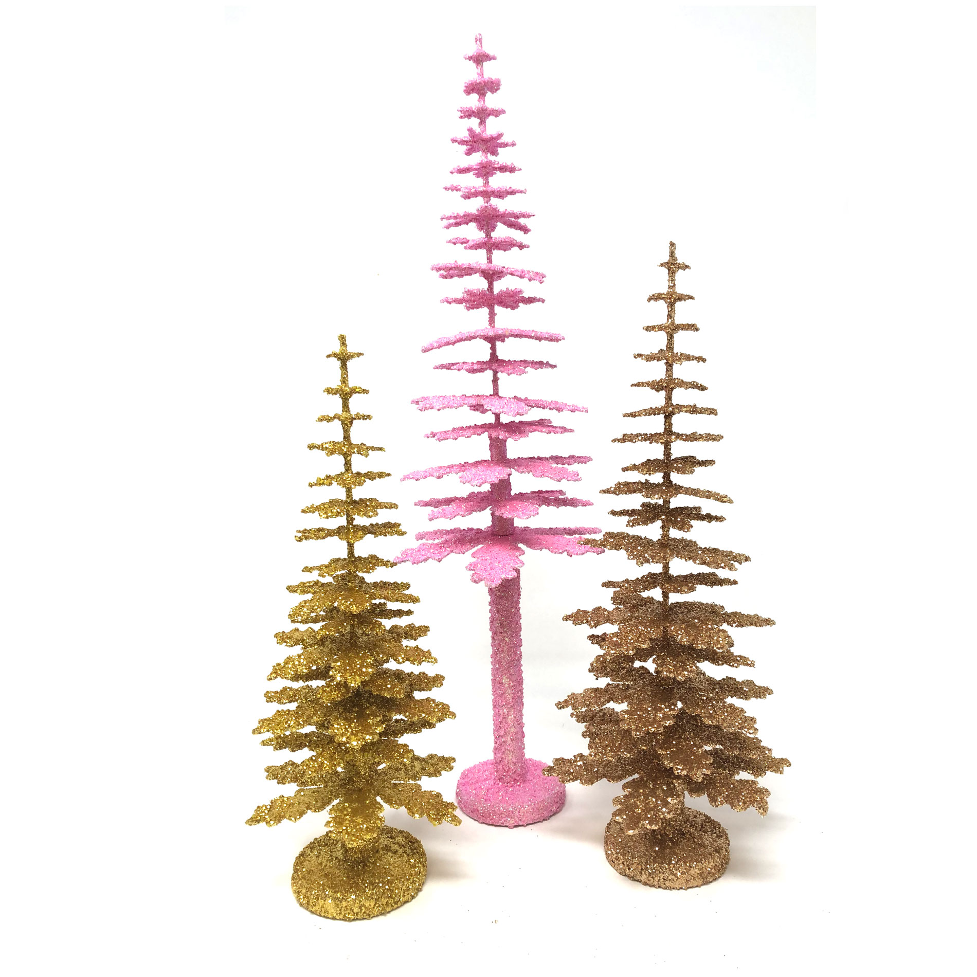 Ino Schaller Weihnachtsbaum gold Glitzer H.ca. 25 cm von Ino Schaller