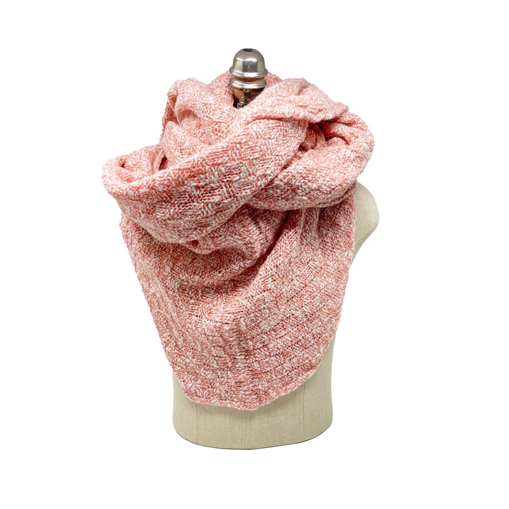 McKernan Dreiecks Schal "RYDER" ROSE PEACH,   ca. 74 x 210 cm , 100 % Wolle 