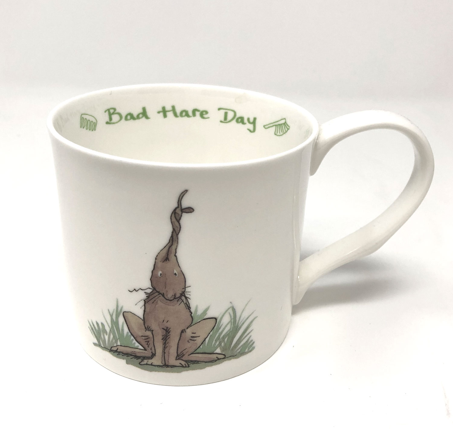 Two Bad Mice Becher groß "Bad Hare Day", 400 ml by Anita Jeram