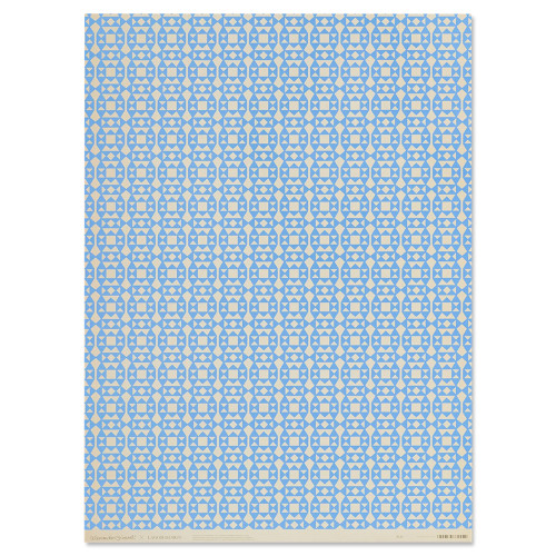 Geschenkpapier - Alexander Girard Facets, ca. 50 x 70 cm, 1 Papierbogen