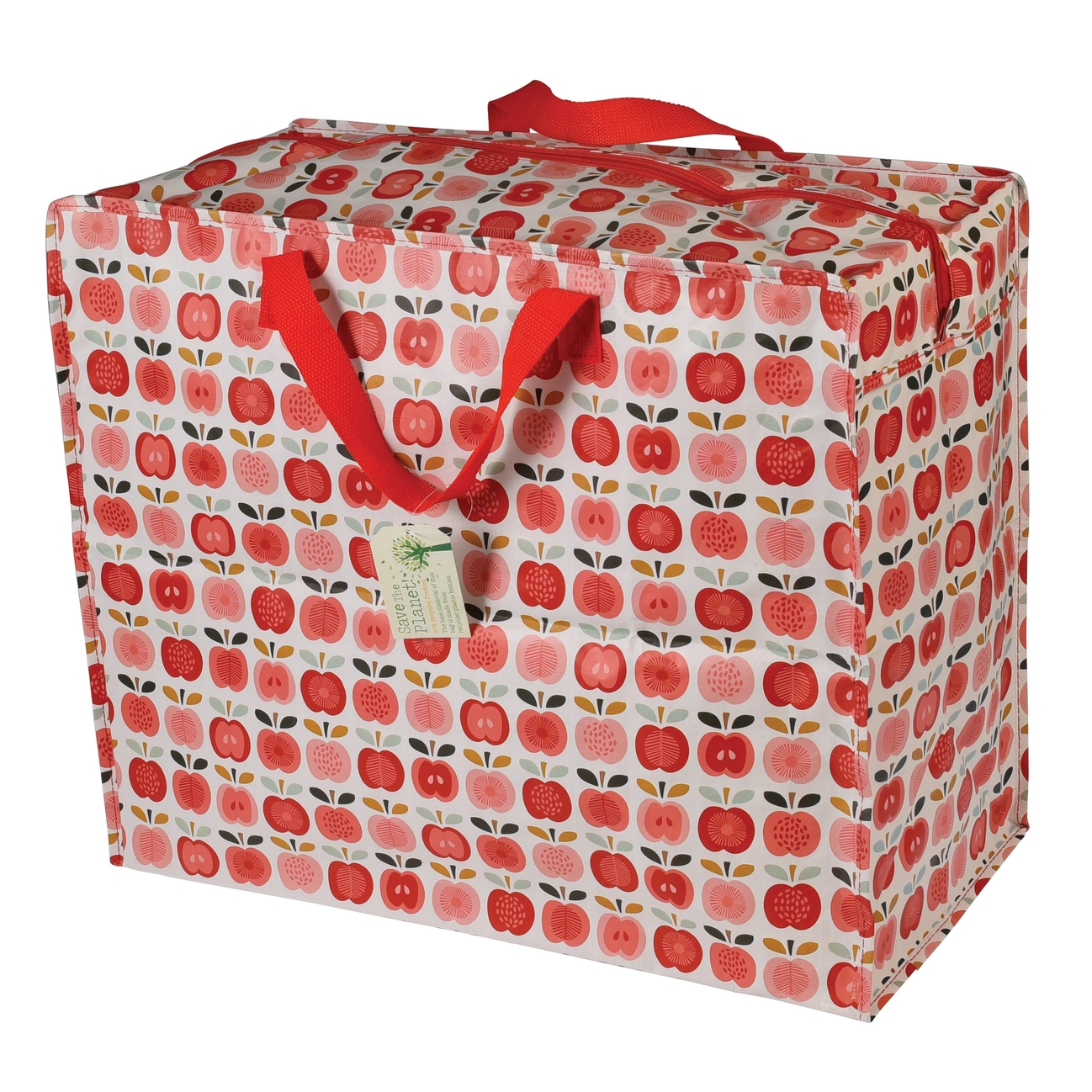 Jumbo-Aufbewahrungstasche - Vintage Apple, ca. 58 x 28 x 48 cm