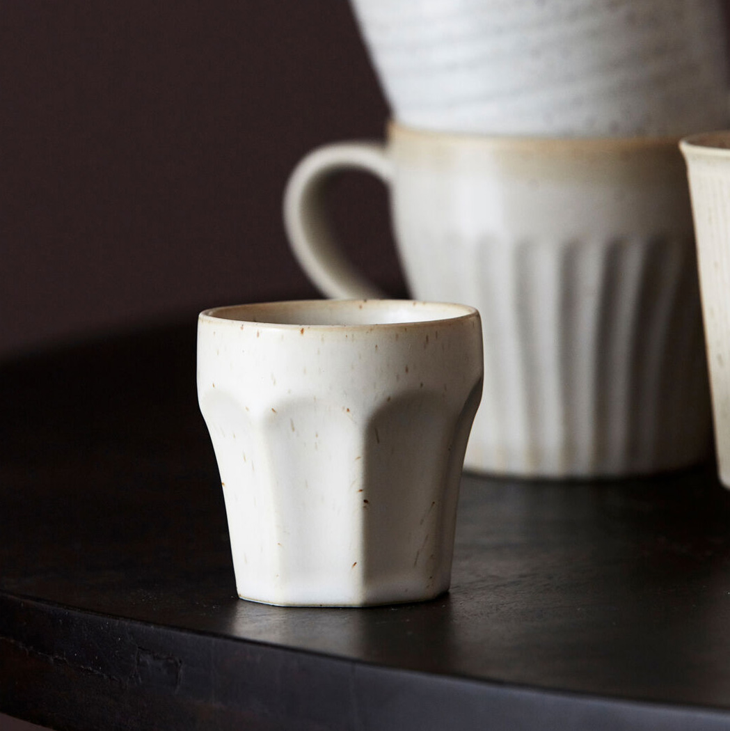 House Doctor Espressobecher BERICA, Beige, ca. 6 cm 