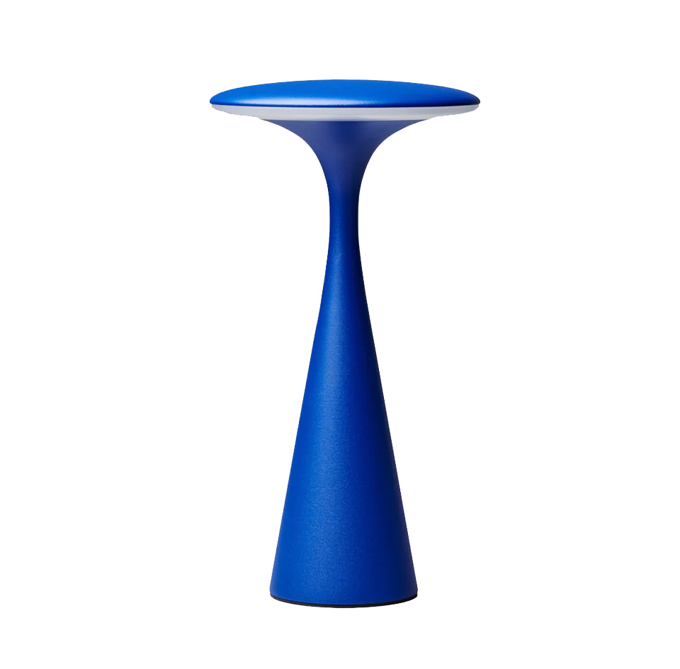 Tischleuchte Ufo UTL100, blue majorelle, LED Lampe, ufo table lamp - blue majorelle
