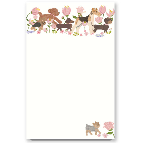 Nelly Castro Notizblock " Dogs" Hunde, ca. 10 x 15,5 cm