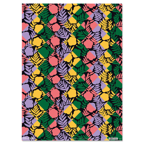 Geschenkpapier - Cecilia Pettersson Squares, ca. 50 x 70 cm, 1 Papierbogen