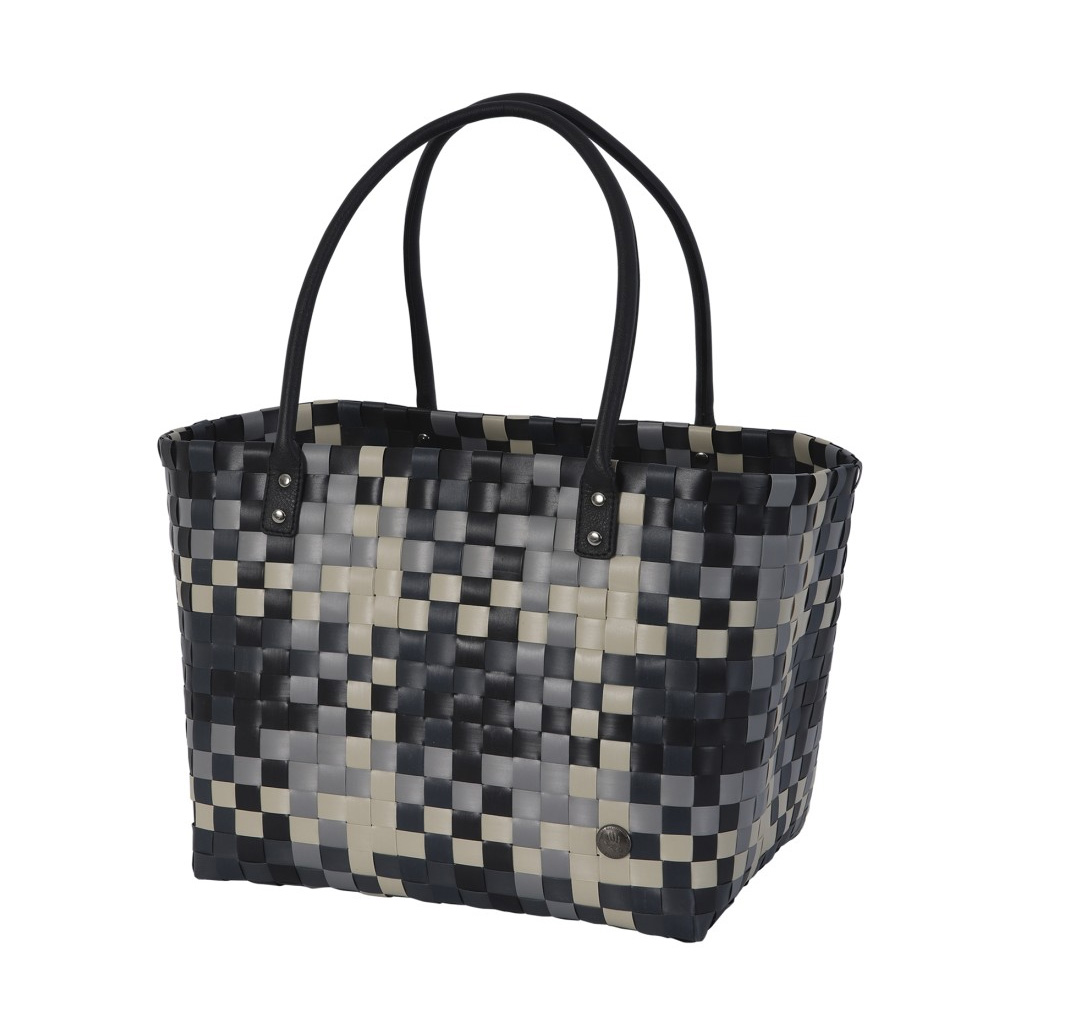 Handed By Mingle - Shopper ,  PU Griffe , Farbe: Black Mix 