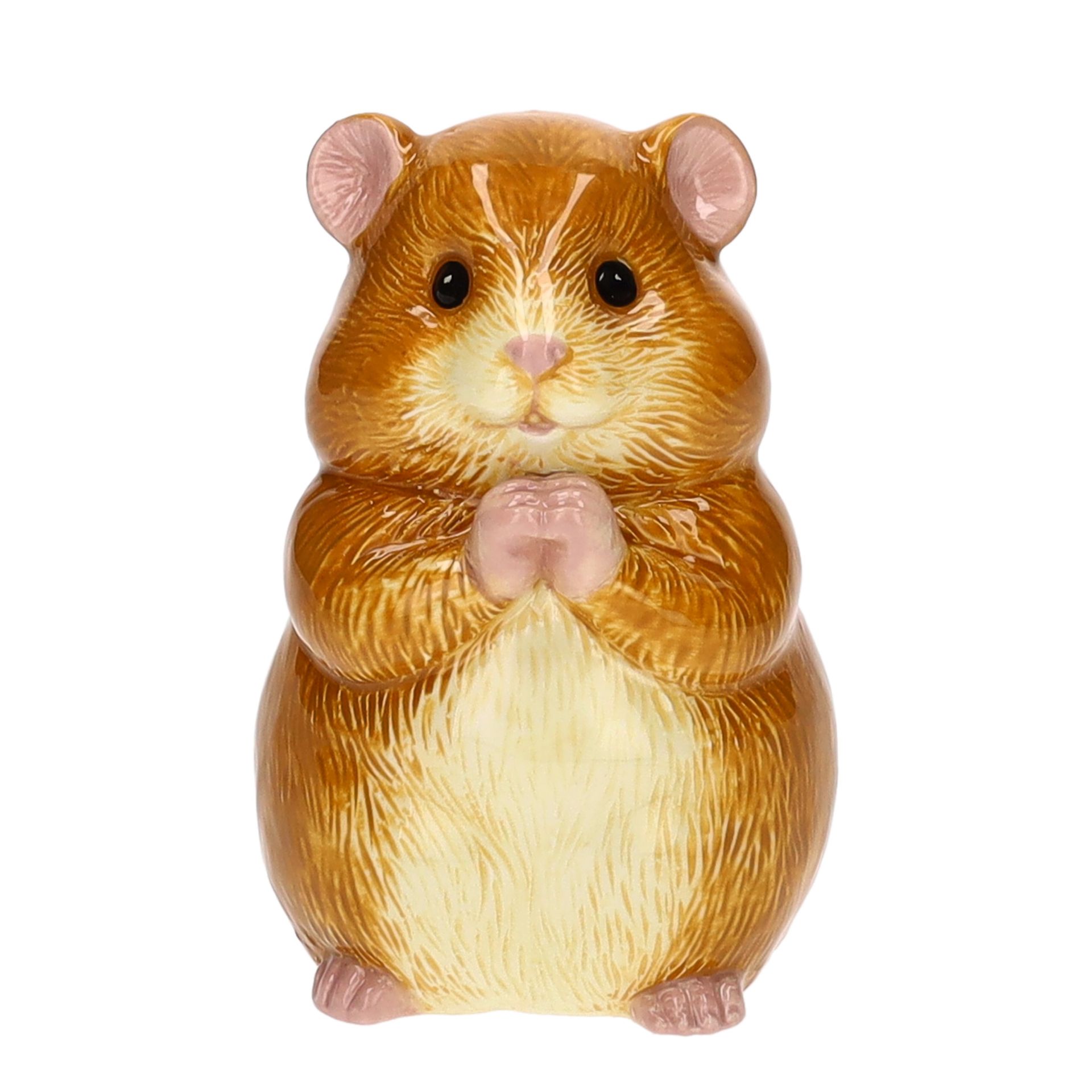 Mignon, Vase Hamster, beige , ca. 11 cm