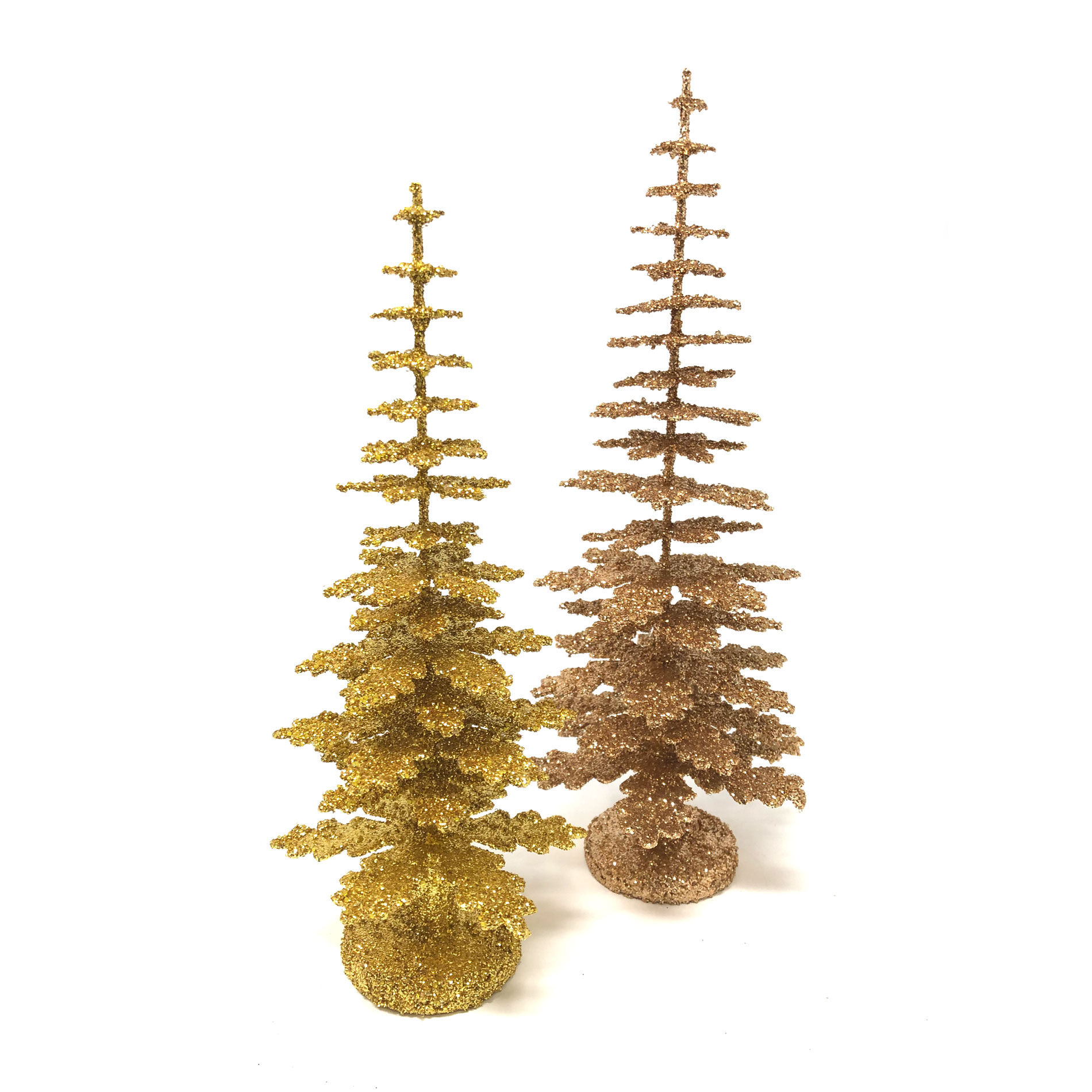 Ino Schaller Weihnachtsbaum gold Glitzer H.ca. 25 cm von Ino Schaller