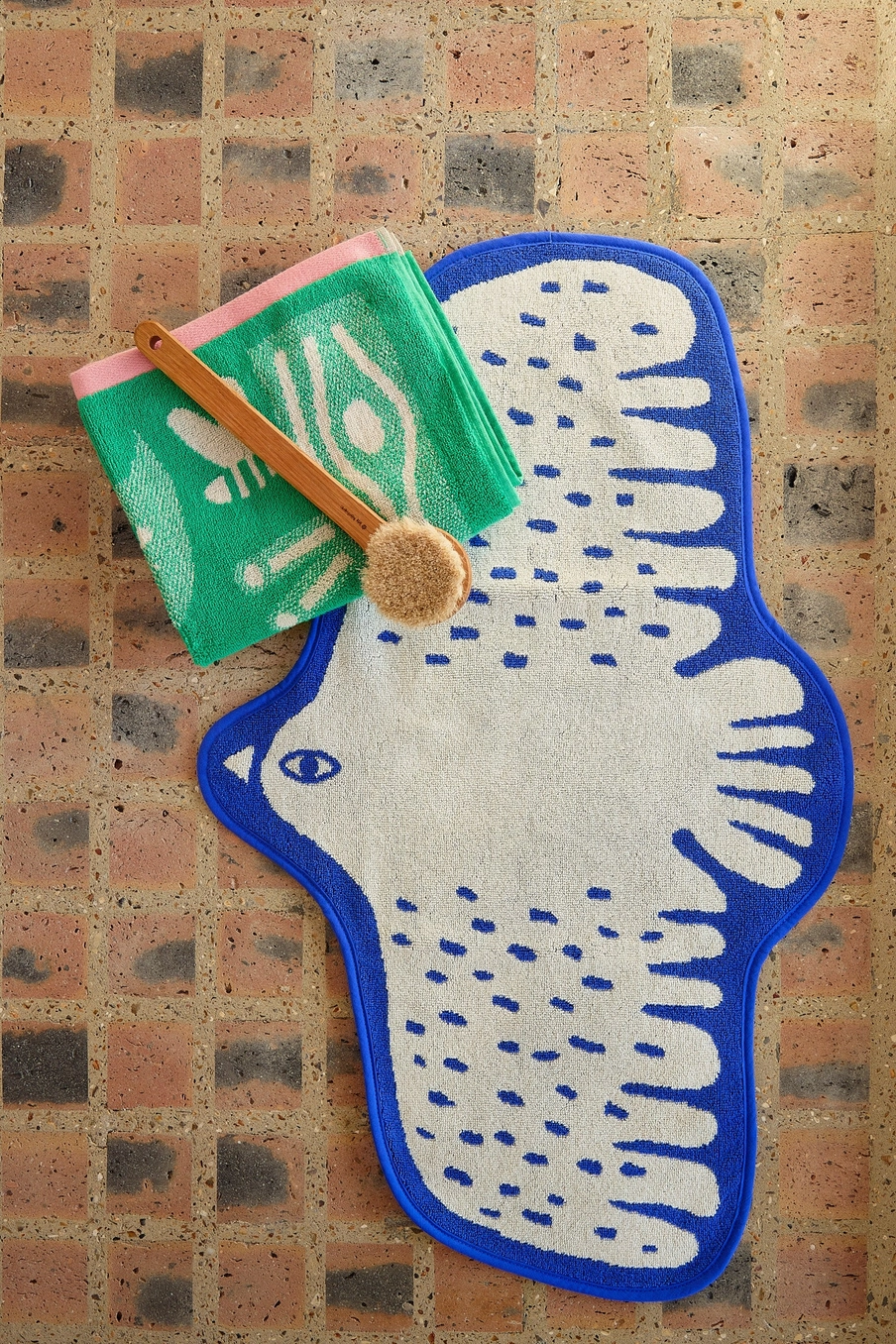 Donna Wilson Badematte VOGEL, ca. 50 x 75 cm von Donna Wilson