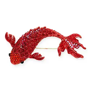 Brosche Koi, Modeschmuck