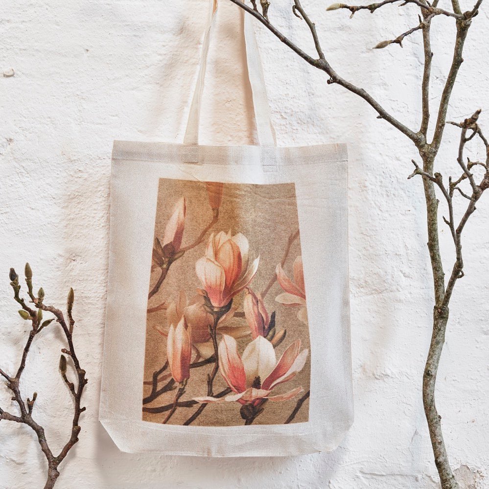 Sköna Ting Stofftasche "Mushroom forest" Fliegenpilz, ca. 38x42 cm. Baumwolle